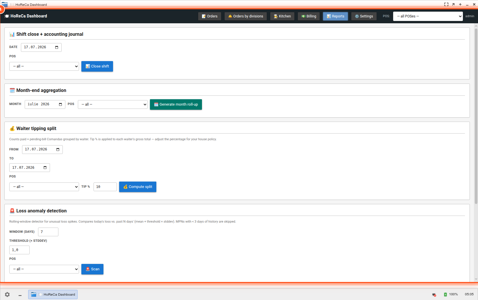 Tab Reports Tab Reports