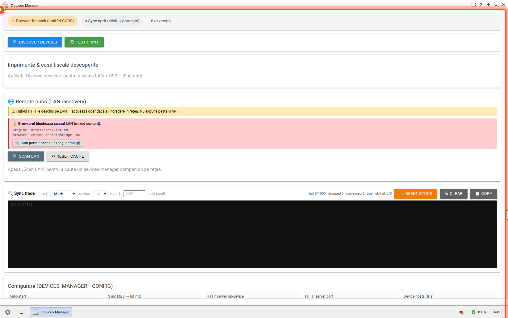 Overview Devices Manager Overview Devices Manager