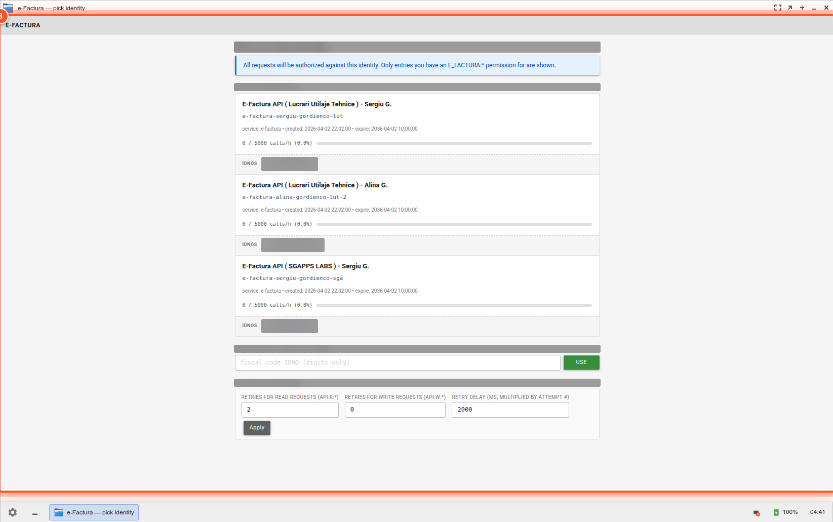 Identity card structure Identity card structure