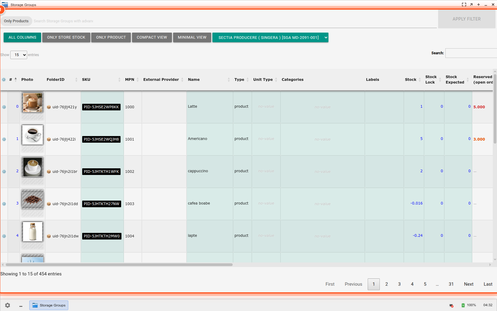 Product Search cu 454 produse Product Search cu 454 produse